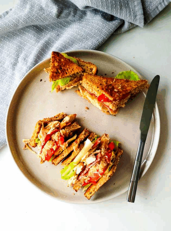 Healthy V Club Sandwich