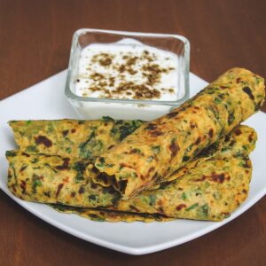 Methi Thepla Frankie