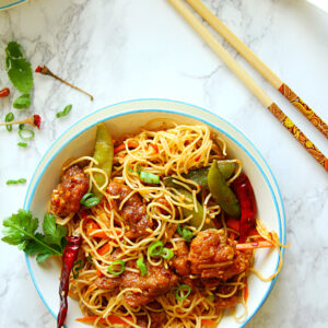 Spicy Schezwan Maggi