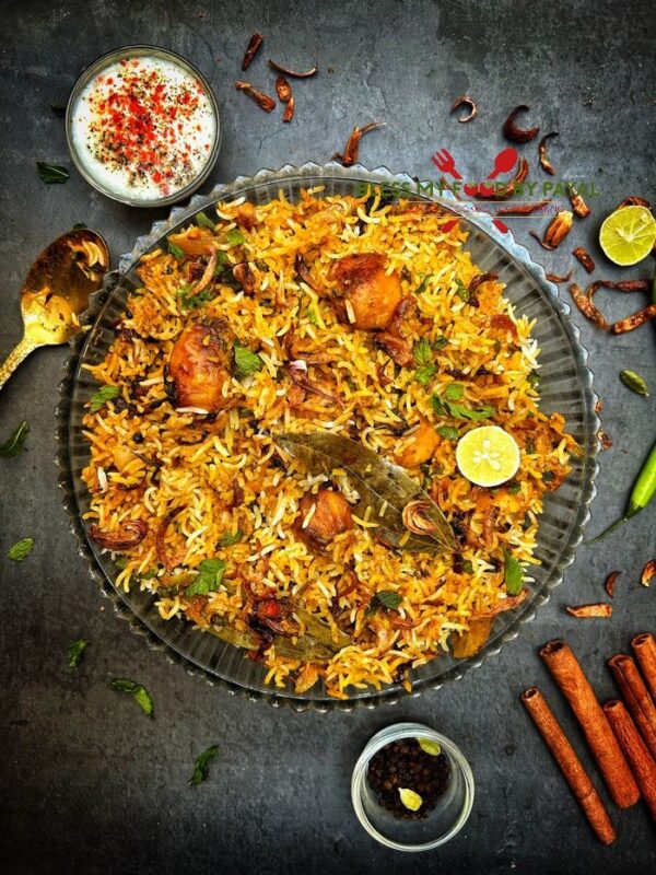 Dum Aloo Biryani