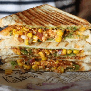Paneer Schezwan Sandwich
