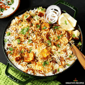 Paneer Tikka Biryani