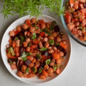 Chickpeas Chatpata Salad